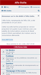 Mobile Screenshot of alfa-giulia.net